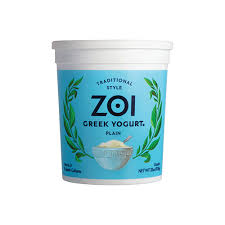 zoi plain greek yogurt 32 oz smith