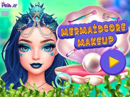 mermaidcore makeup play