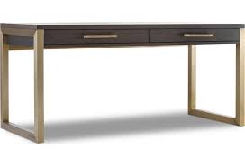 The standing desk, on the more affordable side, can hold up to 350 pounds and comes in eight different sizes and two different frames (wide and narrow). Hooker Furniture Curata 1600 10468 Dkw Short Modern Wooden Writing Desk Upper Room Home Furnishings Table Desks Writing Desks