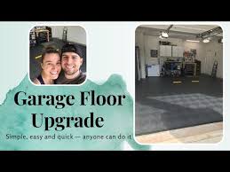 easy garage floor upgrade modular
