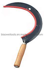 Sickle With Wooden Handle Hand Tools