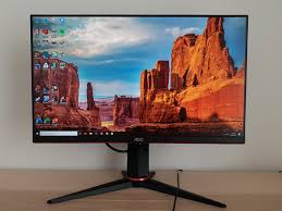 The aoc 24g2u (24g2) offers this, with a 23.8 screen size. Aoc 24g2u 24g2 Review Pc Monitors