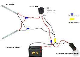 Videos on how to solder and instructions to get your lights turned on quickly. 12v Wiring Diagram Strip Lights