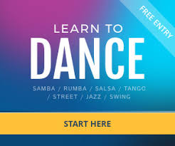 Dance Lessons Online Banner Template