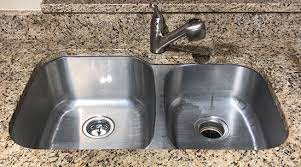 how to unclog a double kitchen sink