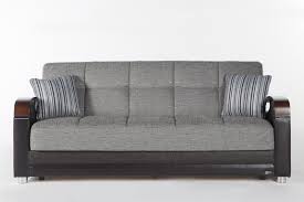 luna fulya gray convertible sofa bed
