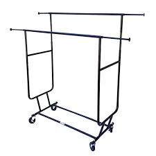 These dje store fixtures folding racks can assemble and disassemble in a matter of seconds. Double Salesman Rack Garment Racks Clothes Rack Clothing Rack