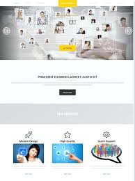 Social Network Web Template Bootstrap Social Network Template Post