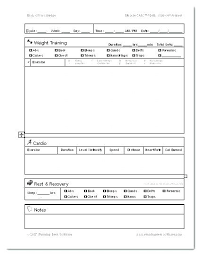 Personal Medical Journal Template Health Free Diary