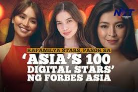 Kapamilya stars kathryn bernardo and angel locsin rare honored to be included in forbes magazine's list of 100 top digital stars in asia. Yjplgkyskuan3m