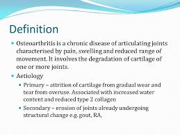 Osteoarthritis Epidemiology Osteoarthritis is the most common form     Scribd