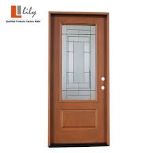 House Wood Door Fiberglass Entry Doors
