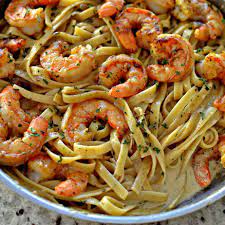 cajun shrimp pasta small town woman