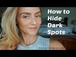 how to cover dark spots with makeup