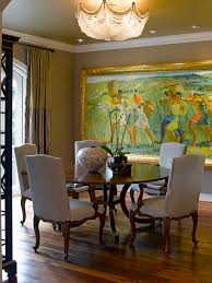 Traditional Dining Room Walls