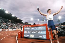 Warholm, 25, finished in 45.94 seconds, while american rai. Karsten Warholm Breaks 400m Hurdles World Record News