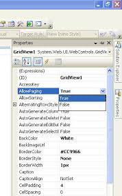 paging in gridview control in asp net