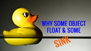 why do some object float and some sink