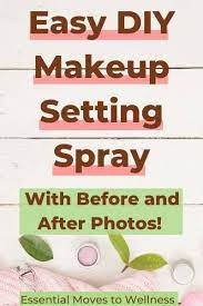 diy makeup setting spray