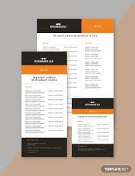 Overview of menu design templates, simply speaking. Cafe Menu Template Word Insymbio