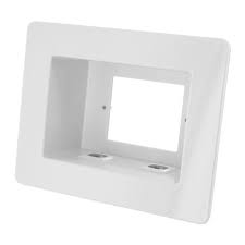 Wall Plate Recess Box White P8050a Selby