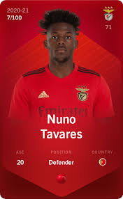 Find the latest nuno tavares news, stats, transfer rumours, photos, titles, clubs, goals scored this season and more. Nuno Tavares 2020 21 Rare 7 100