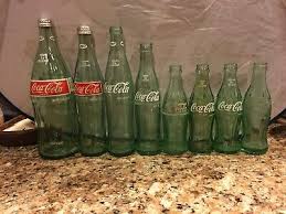 Vintage Old Glass Coke Bottle Lot 8