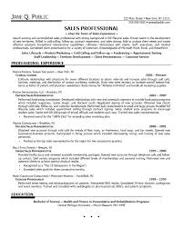 Resumes Sales Samples Resume Templates And Cover Letter