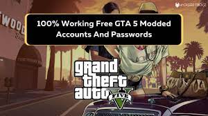 100% Working Free GTA 5 Modded Accounts: April 2023