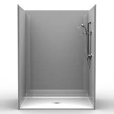 5pc 54 X 36 Barrier Free Shower With
