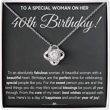 40th birthday gifts women 40 year old