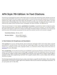 apa in text citation exle pdf