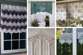 15 unique crochet curtain patterns