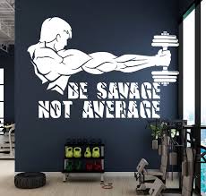 Wall Gym Wall Decal Gym Wall