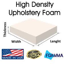 22 X 36 Density Seat Foam Cushion Replacement Upholstery