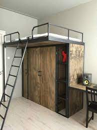 how to build a loft bed easy step by