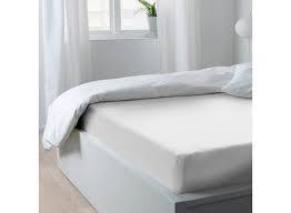 Ikea Varvial Fitted Sheet White 180x200