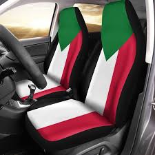 Aio Pride Flag Of Sudan Car Seat Covers