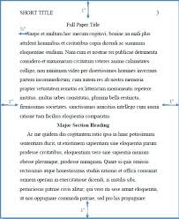 Apa Format Essay Sample Pdf Example Writing Short Style Paper Subhe