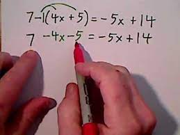 solving algebraic equations involving