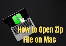 how to open zip file on mac quick