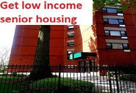 low income housing for seniors