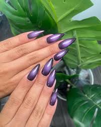 purple nails are the mystical manicure