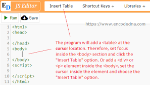 html table generator with css