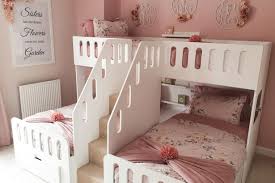 Space Saving Room For Three Daughters