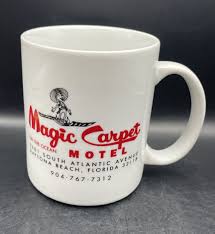 magic carpet motel coffee mug daytona
