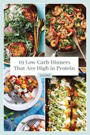 low carb dinners that are high in protein