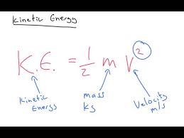 Kinetic Energy Equation Example Igcse