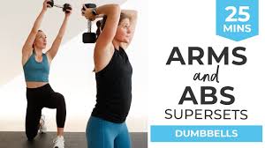 25 minute arms and abs workout