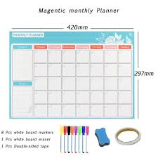 A3 Size Magnetic Weekly Monthly Planner